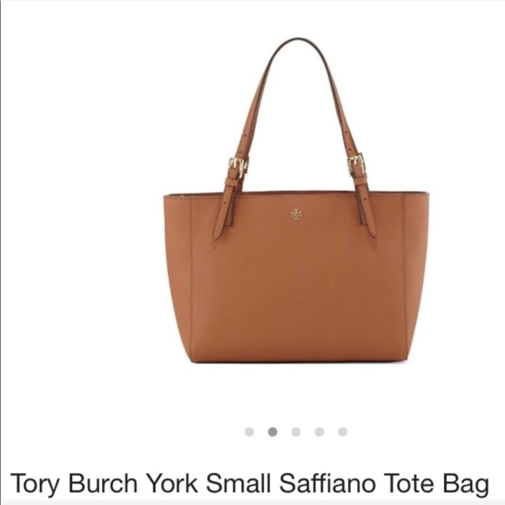 Tory Burch York Small Saffiano Tote Bag
